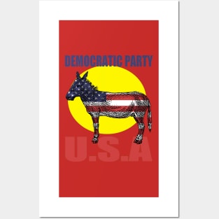 DEMOCRATIC PARTY Posters and Art